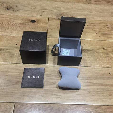 gucci watch box empty